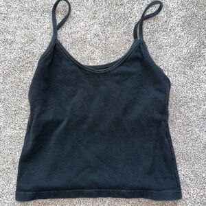 Black Brandy Melville Tank Top - Built in bra